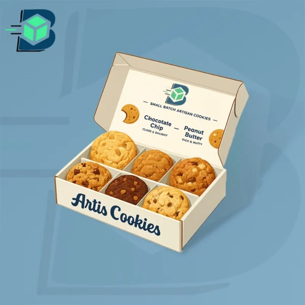 Custom Cookies Boxes UK | Printed Cookie Packaging with Logo