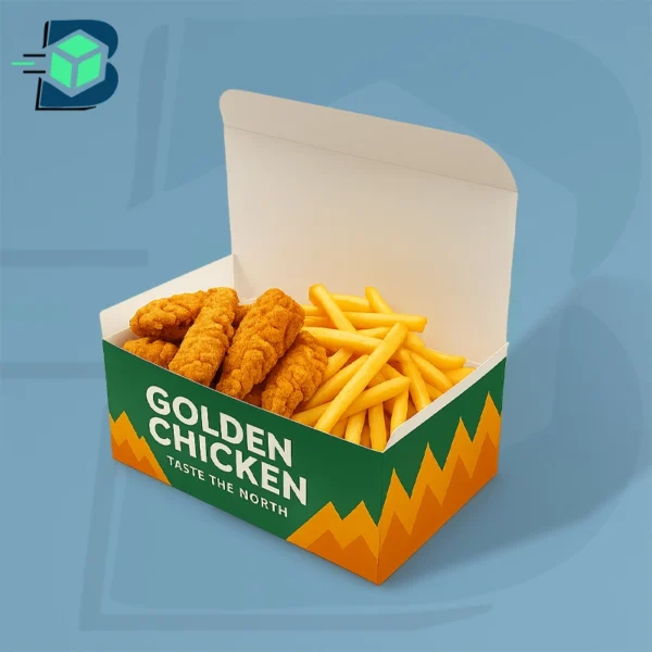 Custom Fried Chicken Boxes (Free Design & No MOQ)