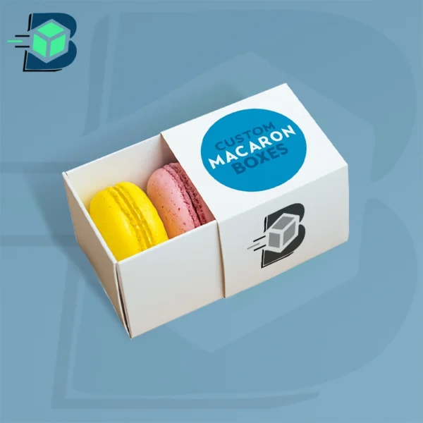 Custom Macaron Boxes UK | Printed Macaron Packaging with Logo