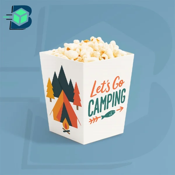 Custom Party Popcorn Boxes - British Custom Boxes
